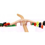 Pod feroviar din caramida cu 3 arcade pentru trenulete din lemn Woodlyland Pod feroviar din caramida cu 3 arcade pentru trenulete din lemn Woodlyland